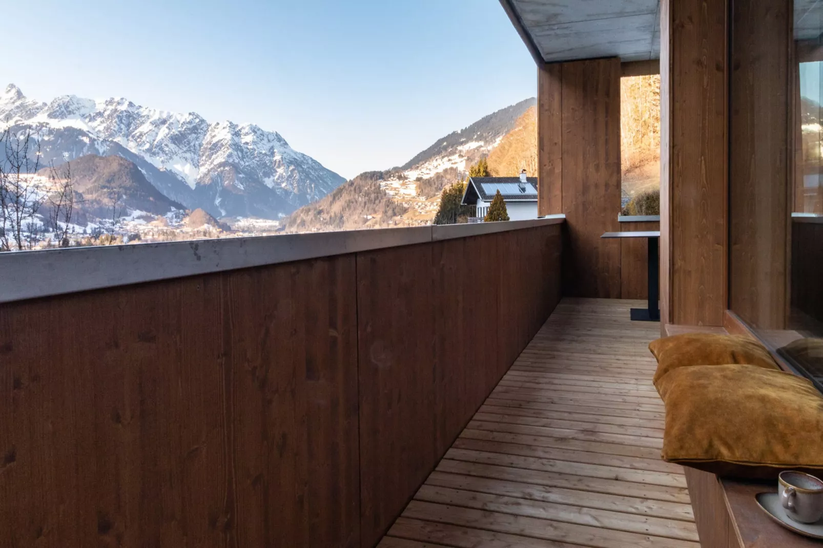 Resort Silvretta 2 - Terrasbalkon