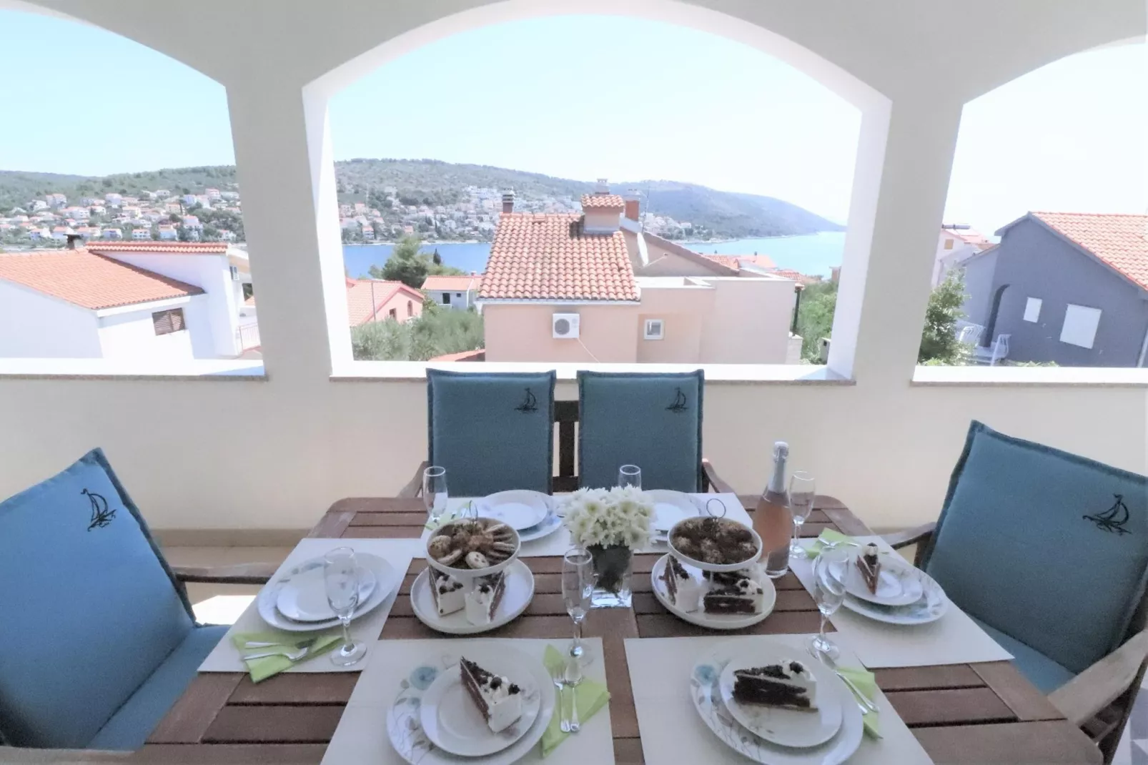 Villa Mendula - Terrasbalkon