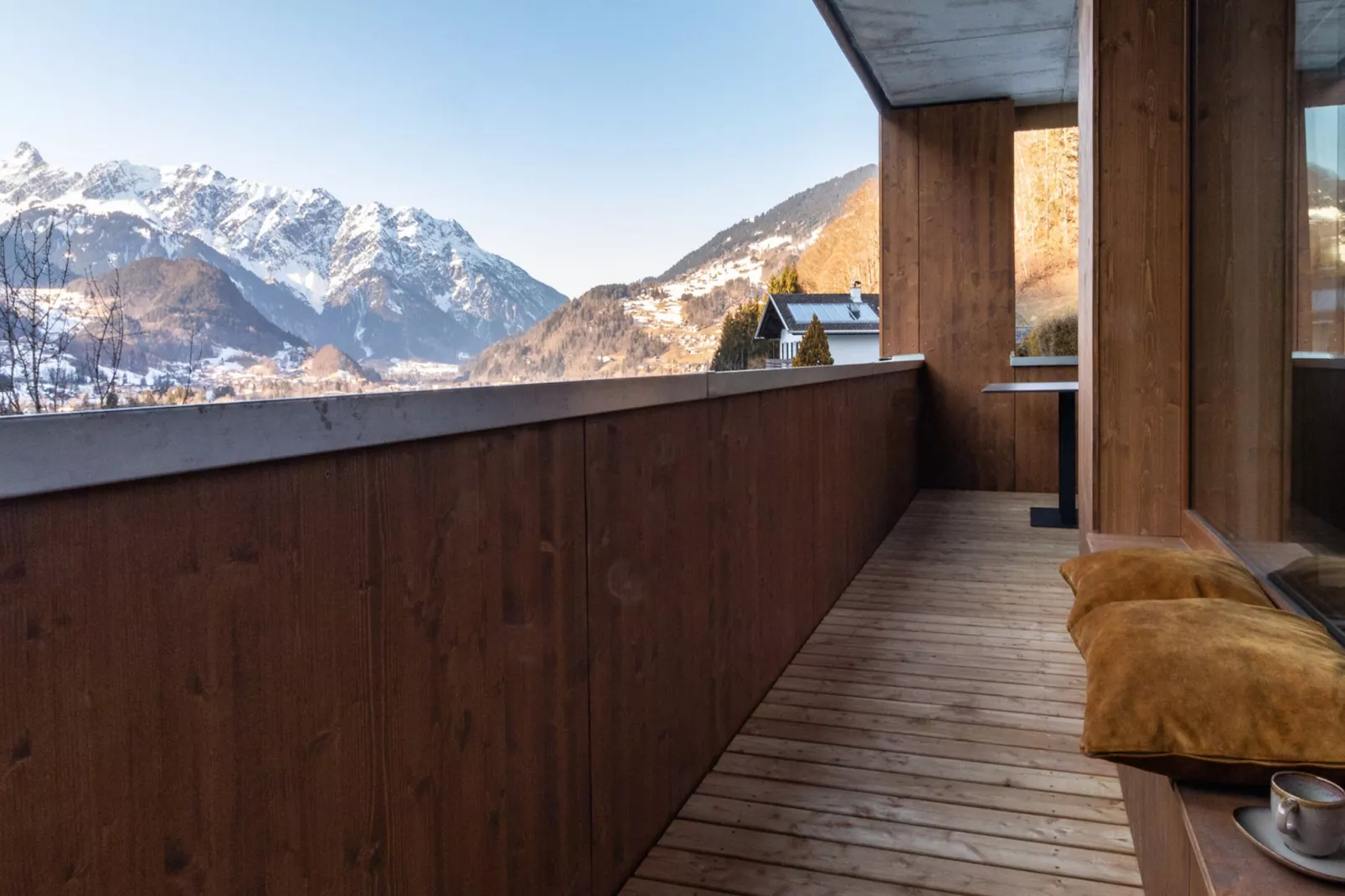 Resort Silvretta 12 - Terrasbalkon