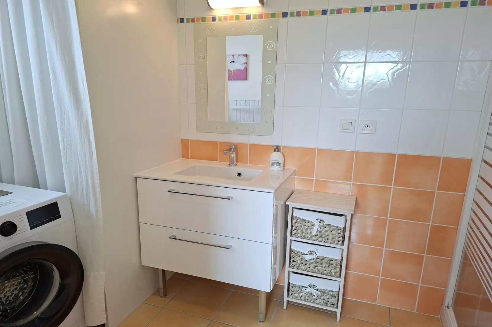 Ferienhaus Plounéour-Brignogan-Plages - Badkamer