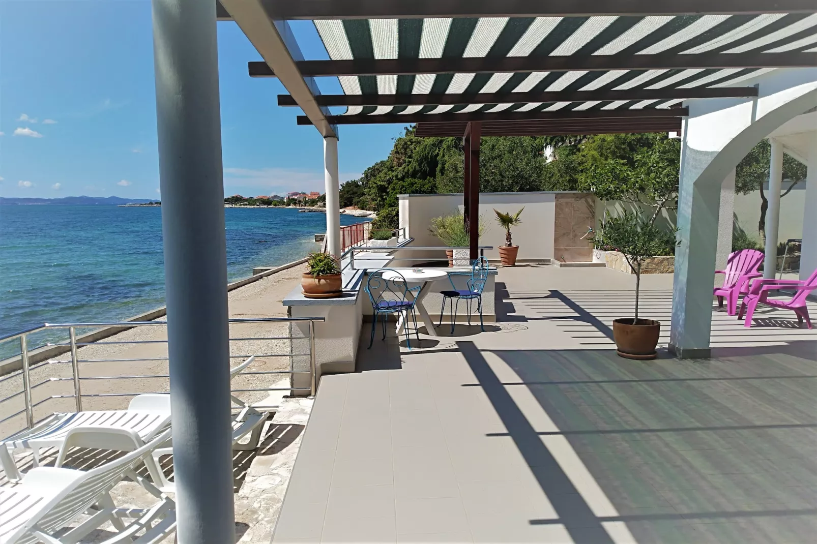 Holiday home Poseidon - Terrasbalkon