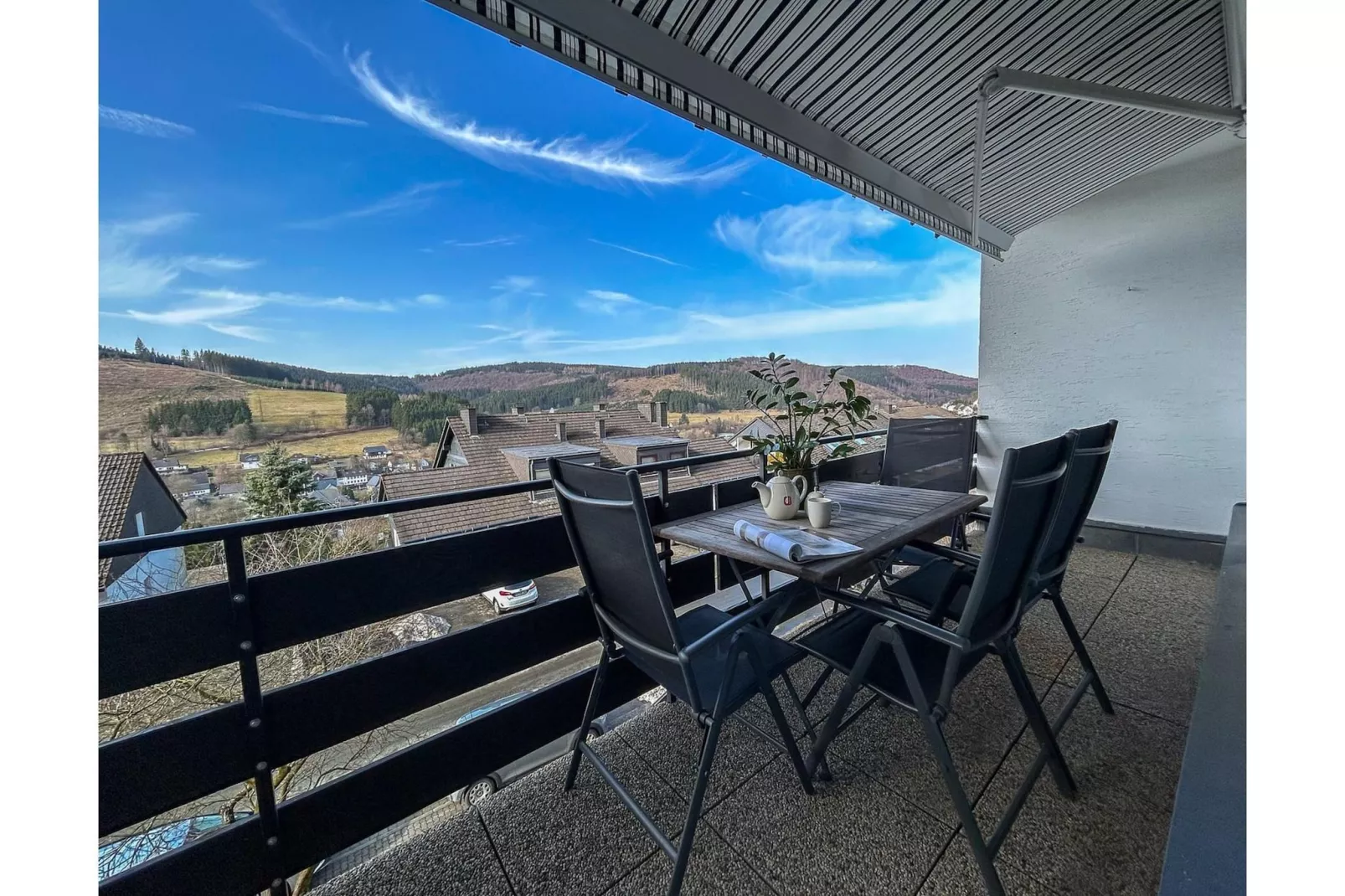 Appartment Schöne Aussicht - Terrasbalkon