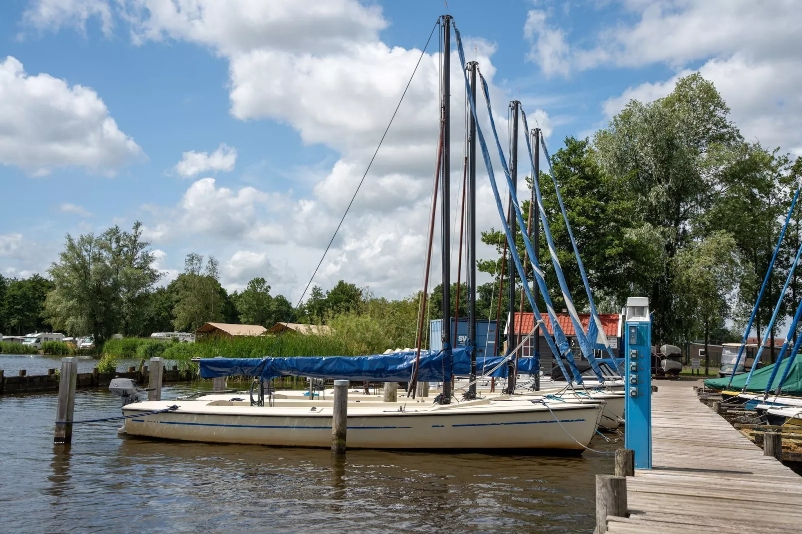 Vakantiepark Bergumermeer 7 - Gebieden zomer 1km
