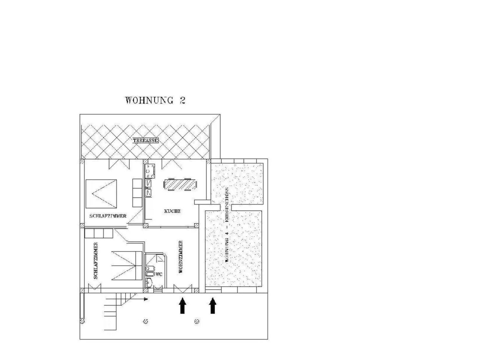 Appartement mit Garten, Terrasse und Grill - Image-tags.info