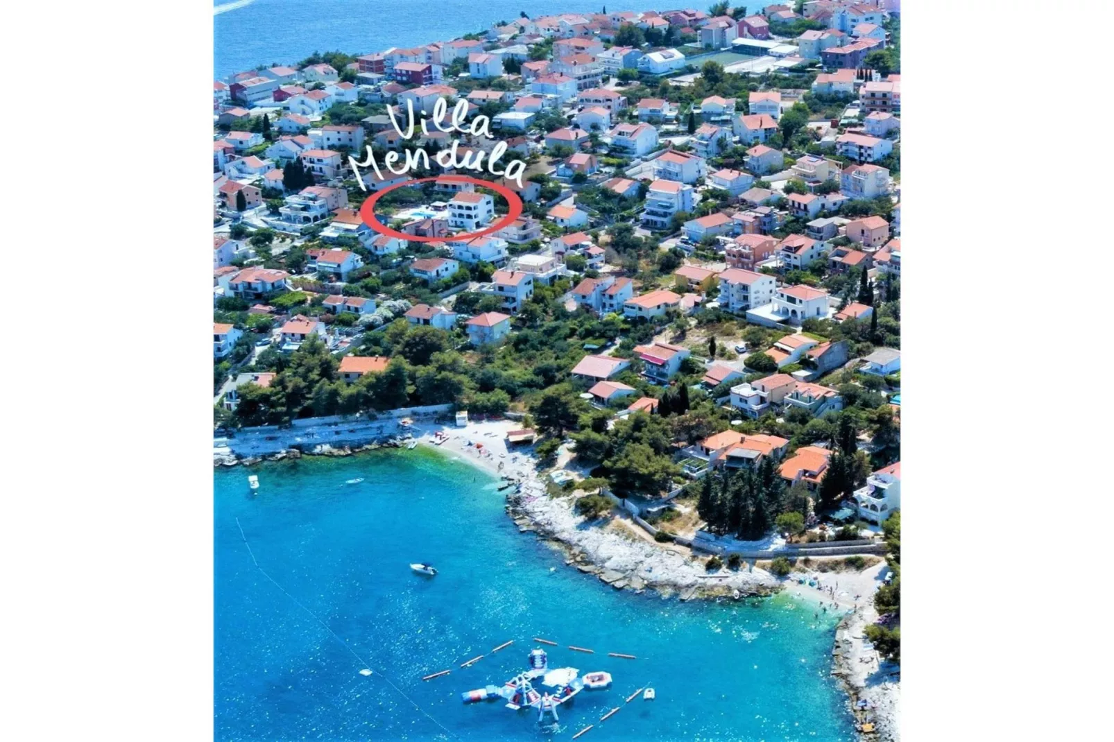 Villa Mendula - Gebieden zomer 5km