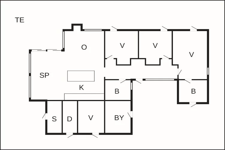 5 sterren vakantie huis in Aabenraa - Plattegrond
