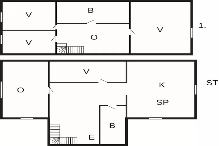 5 sterren vakantie huis in ENHÖRNA - Plattegrond