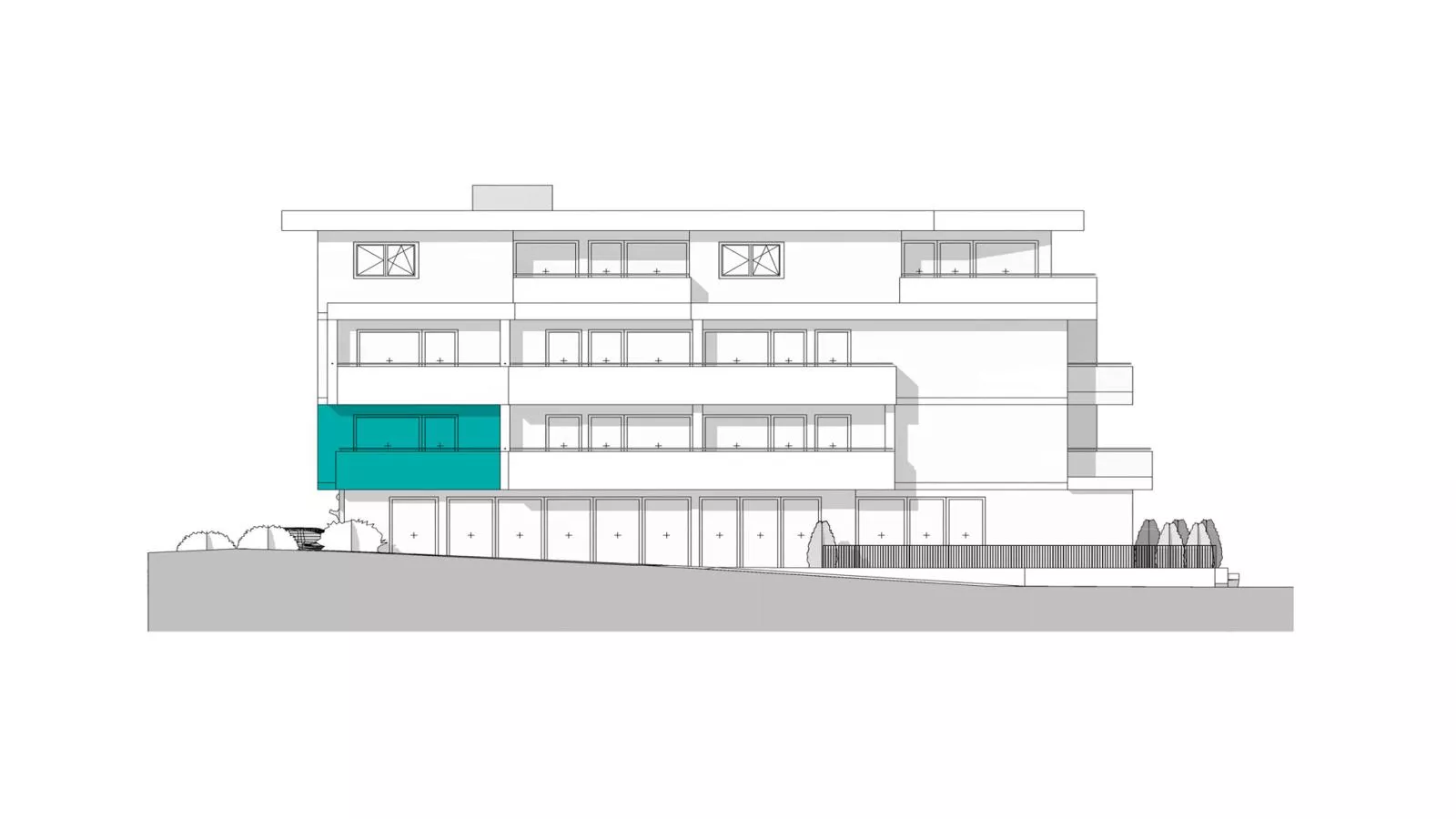 City Apartments Jenbach Top 2 - Plattegrond