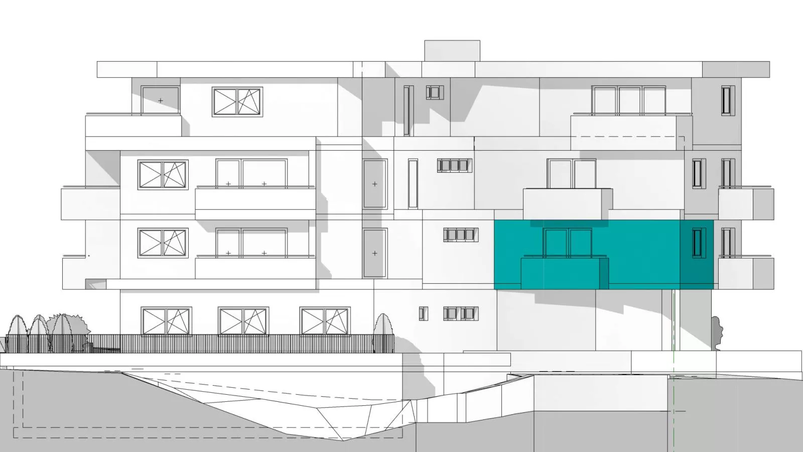City Apartments Jenbach Top 7 - Plattegrond