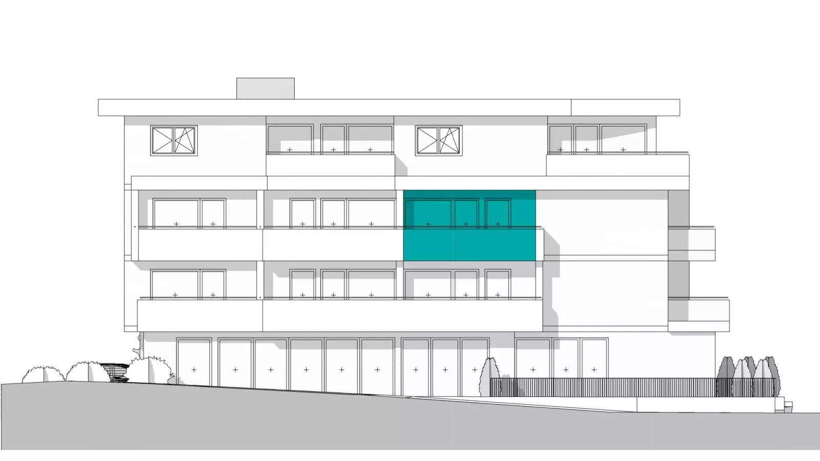 City Apartments Jenbach Top 10 - Plattegrond