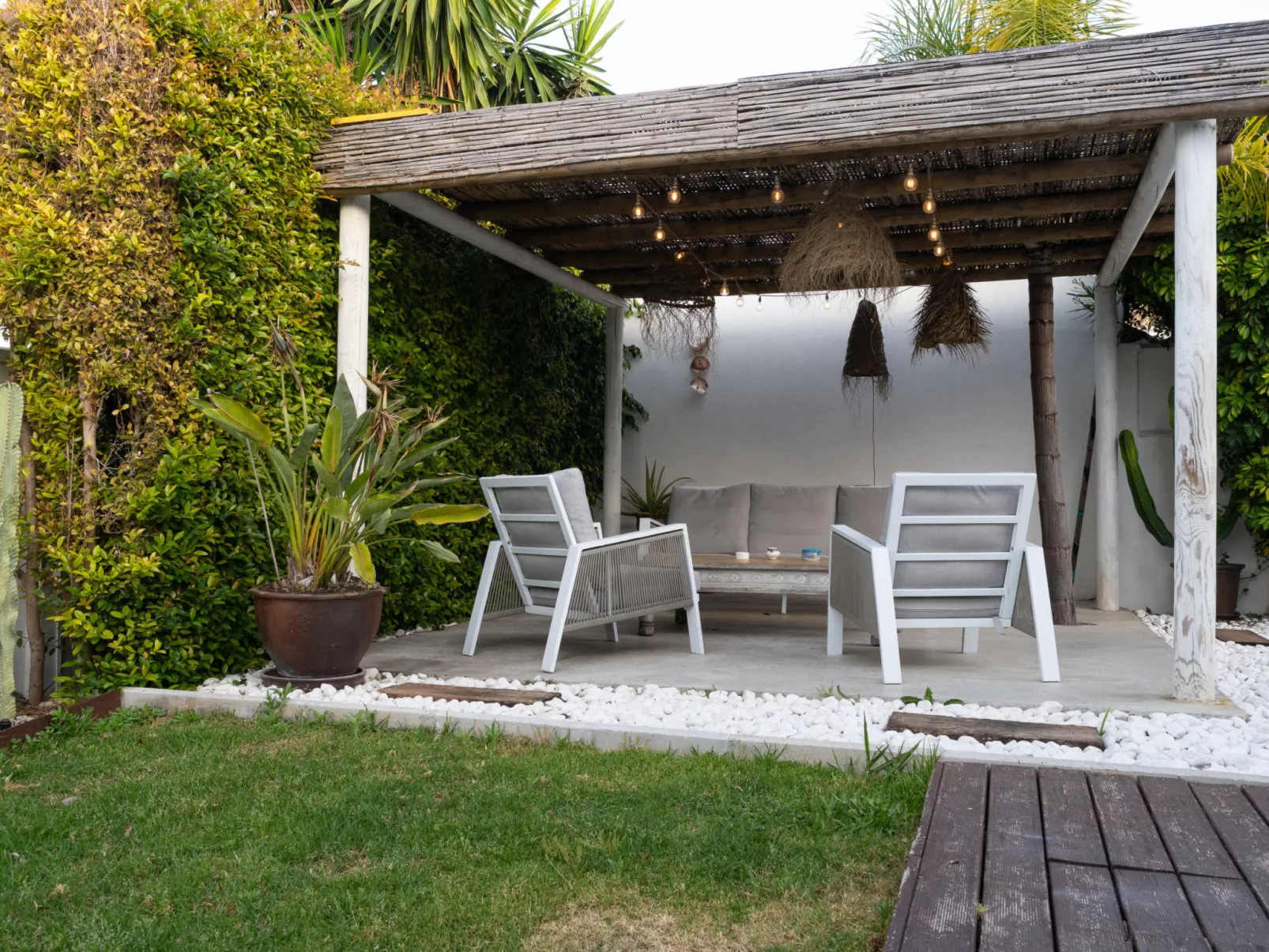 Villa Madrugada, beachside villa in Costabella - Buiten