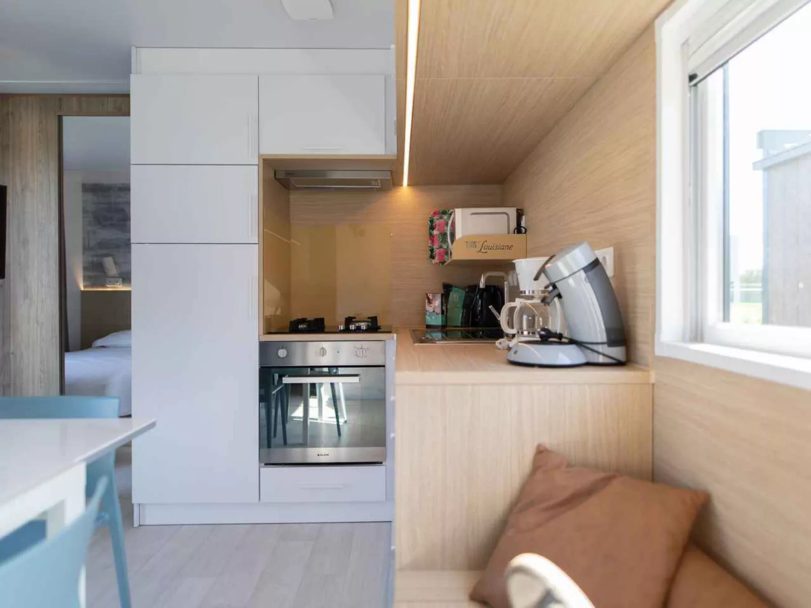 Vakantiepark Klein Strand - Luxe Chalet 6p - Binnen