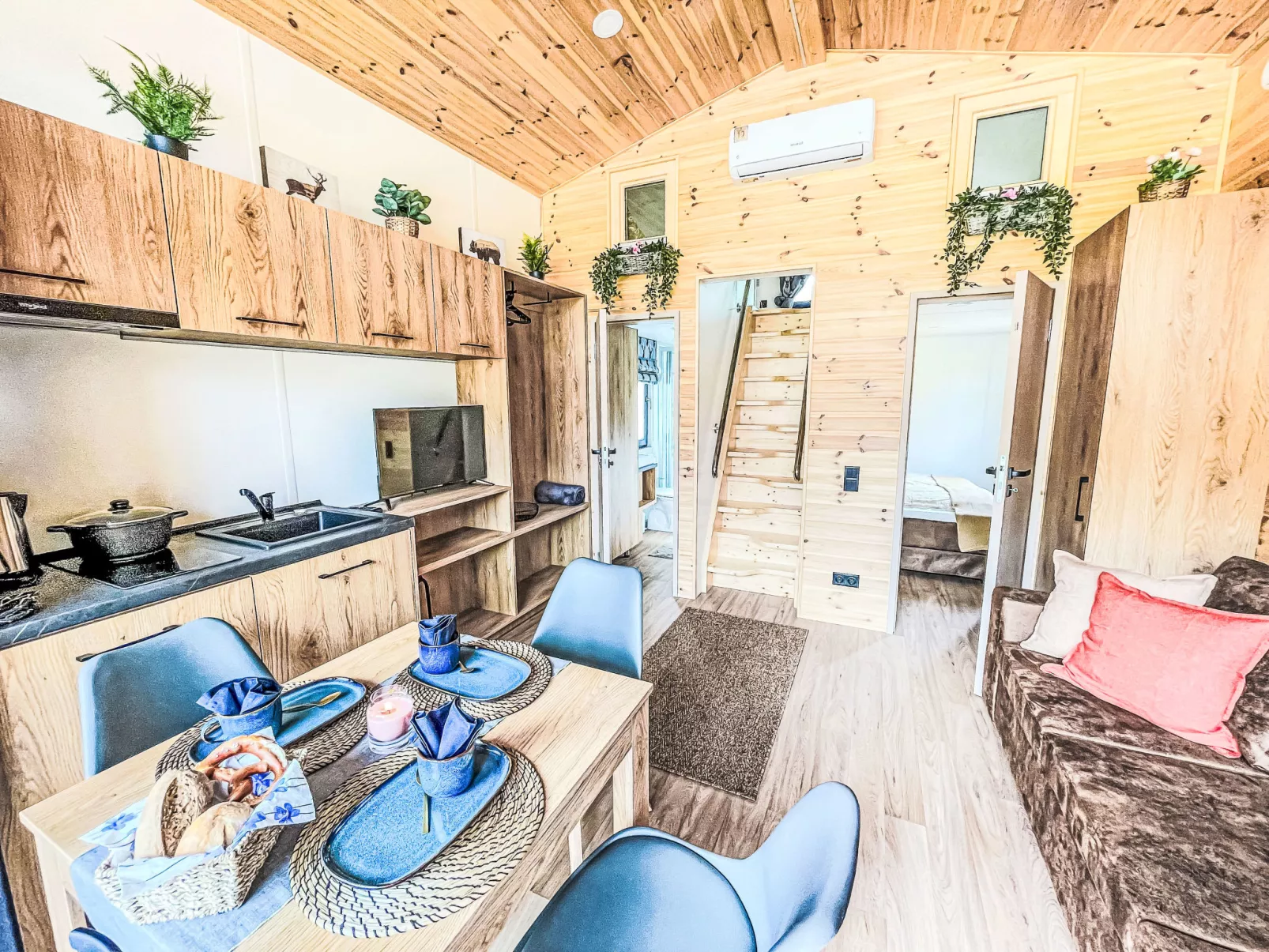 Tiny Haus Glockenalm-Haus Franz - Binnen