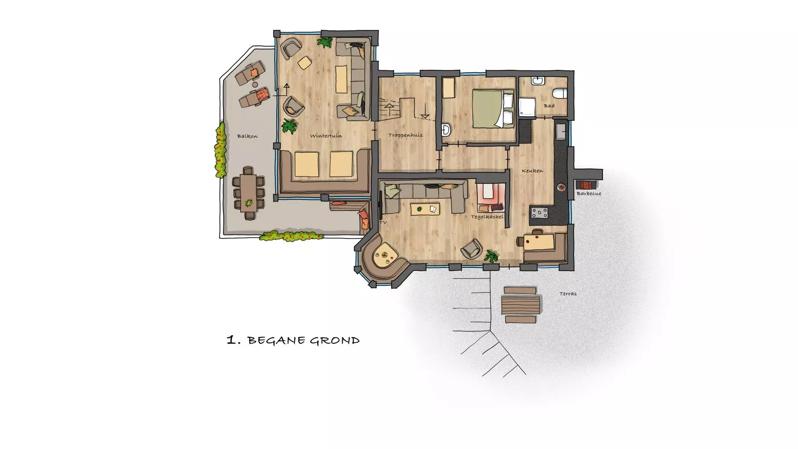 Spykerhütte-Plattegrond