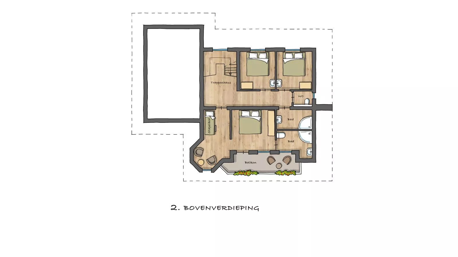 Spykerhütte-Plattegrond