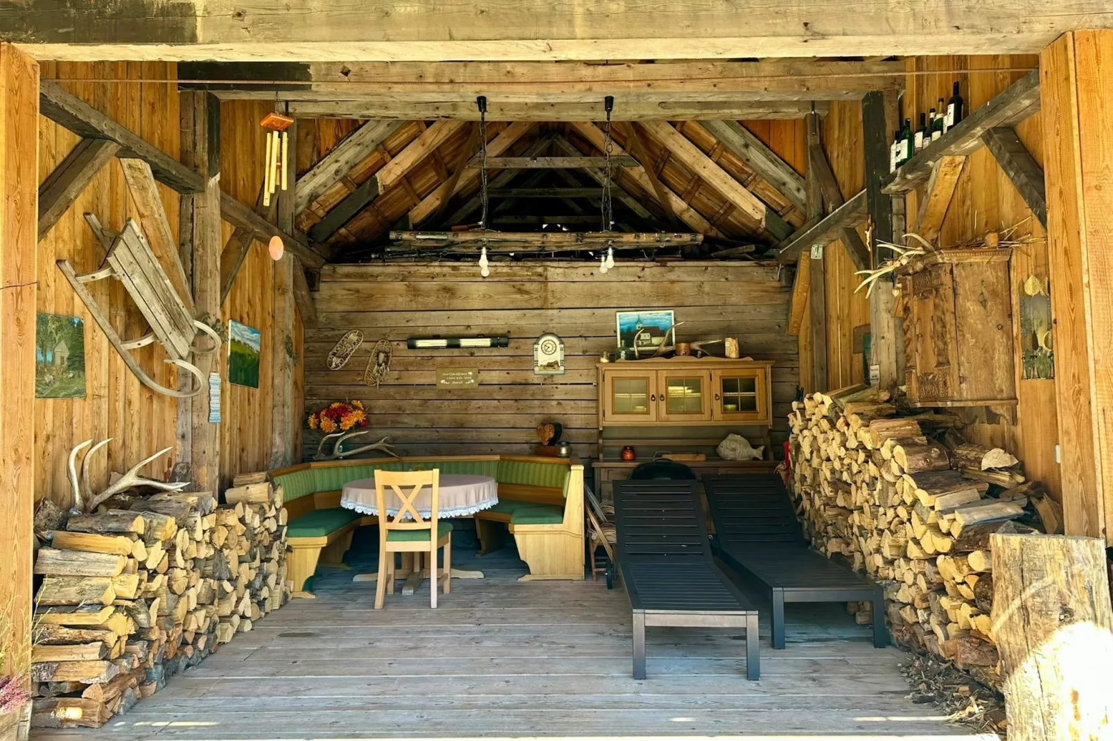 Ferienhaus Krapflgeusche - Tuinen zomer