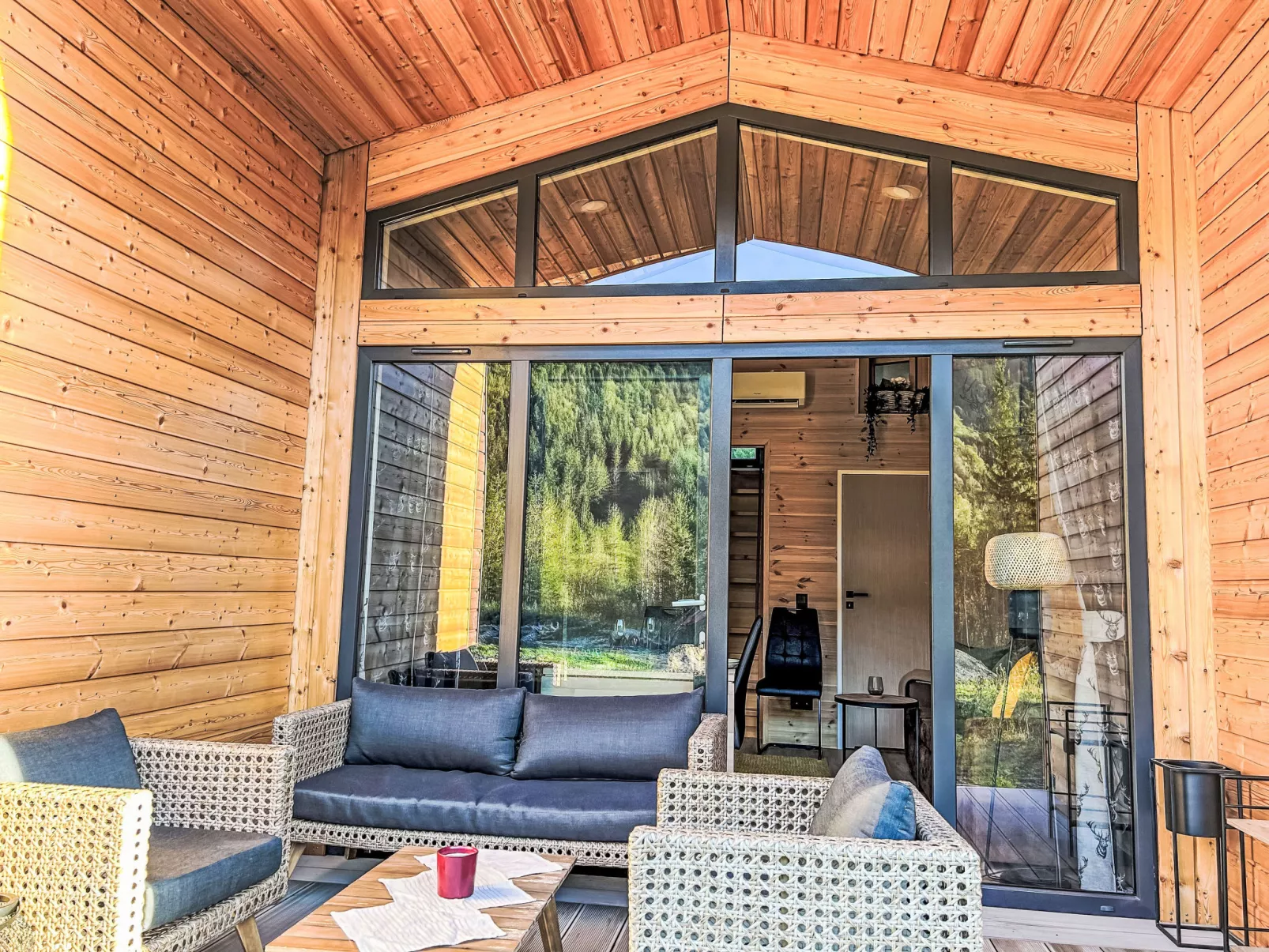 Tiny Haus Glockenalm-Chalet Wendelblick - Buiten