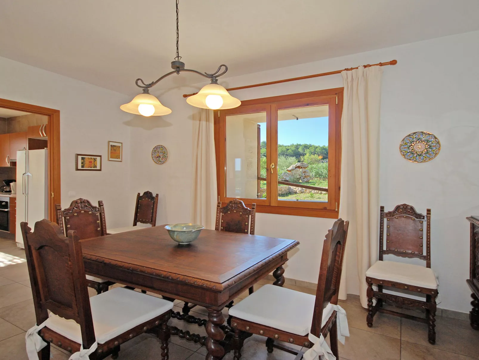 Pla de ses rotes - Binnen