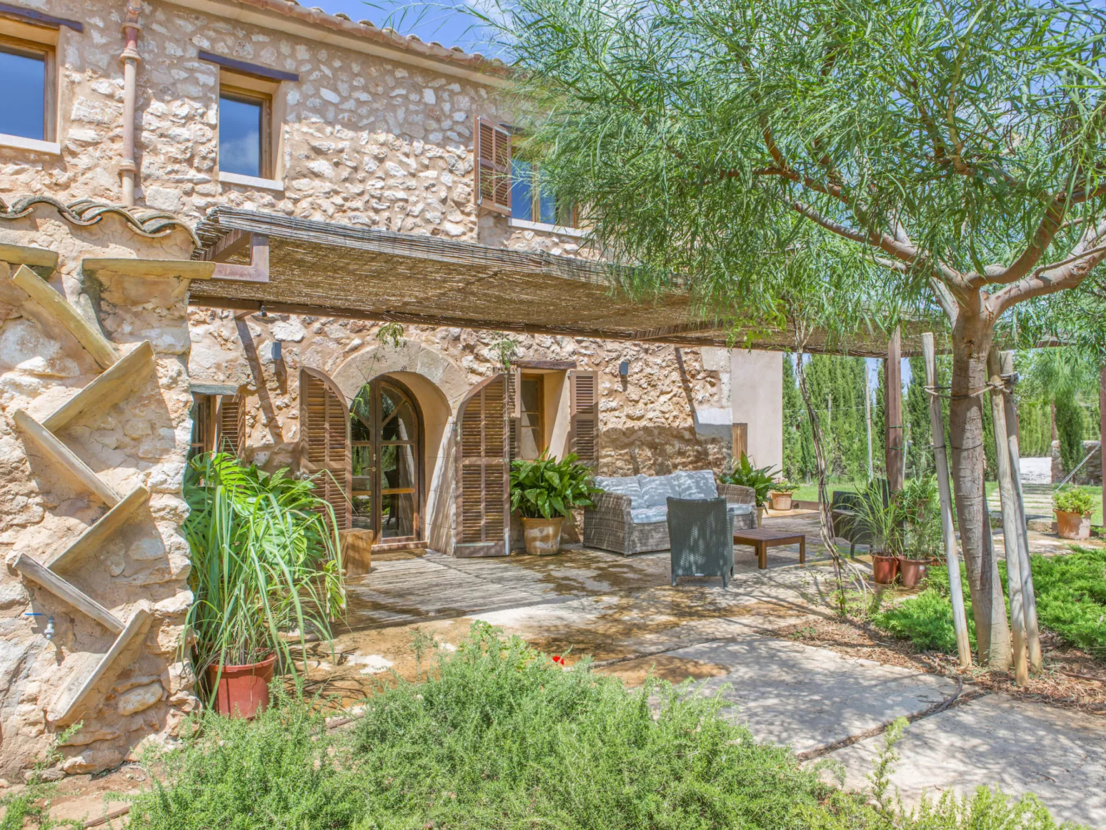 VILLA ES TRENC - SA SINIA VELLA - Buiten