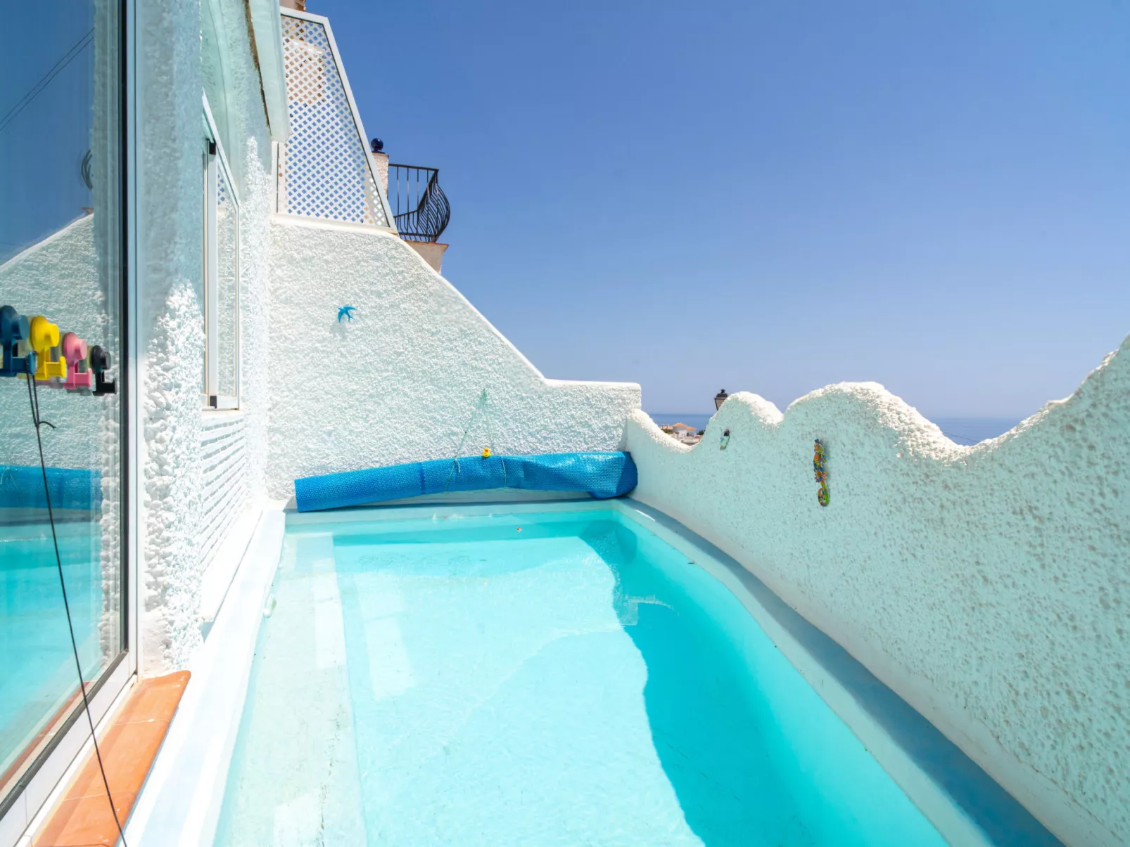 Casa Rosa Splash Pool by Casasol - Buiten