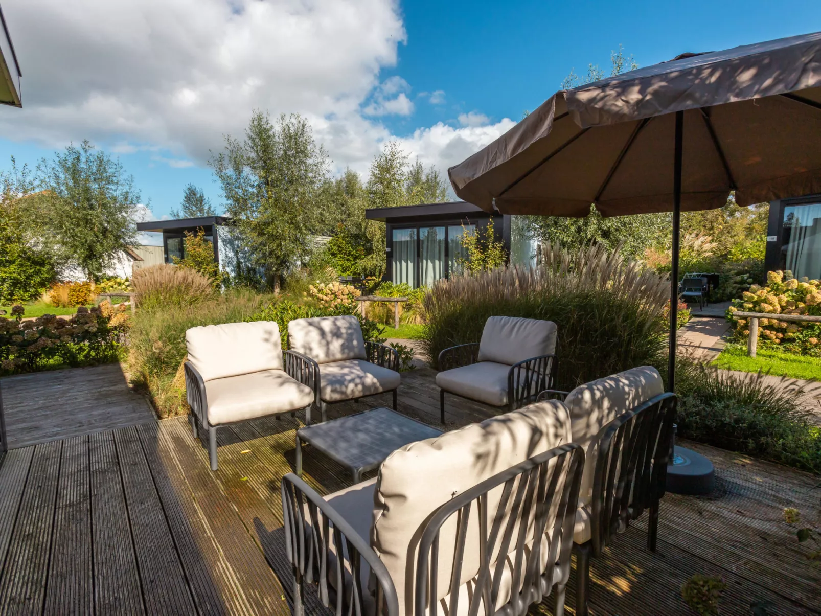 Vakantiepark Wiedense meren - Chalet Comfort + - Buiten