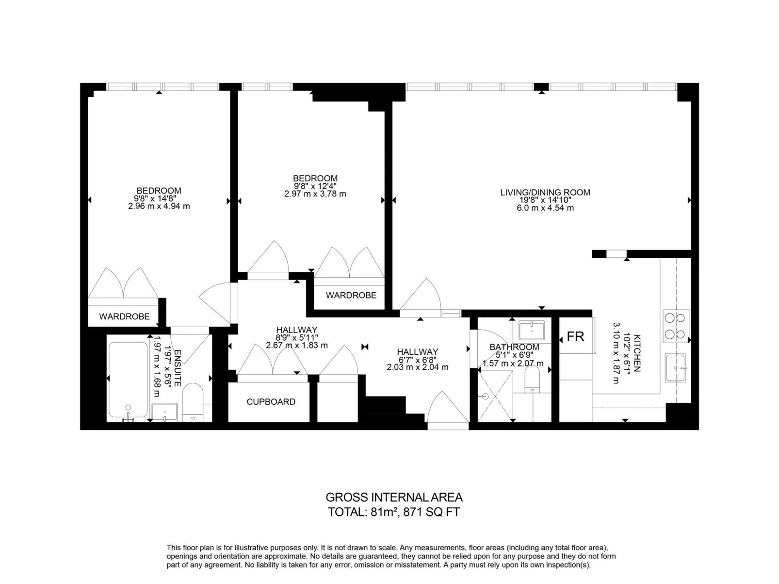 Lawerence apartment - Binnen