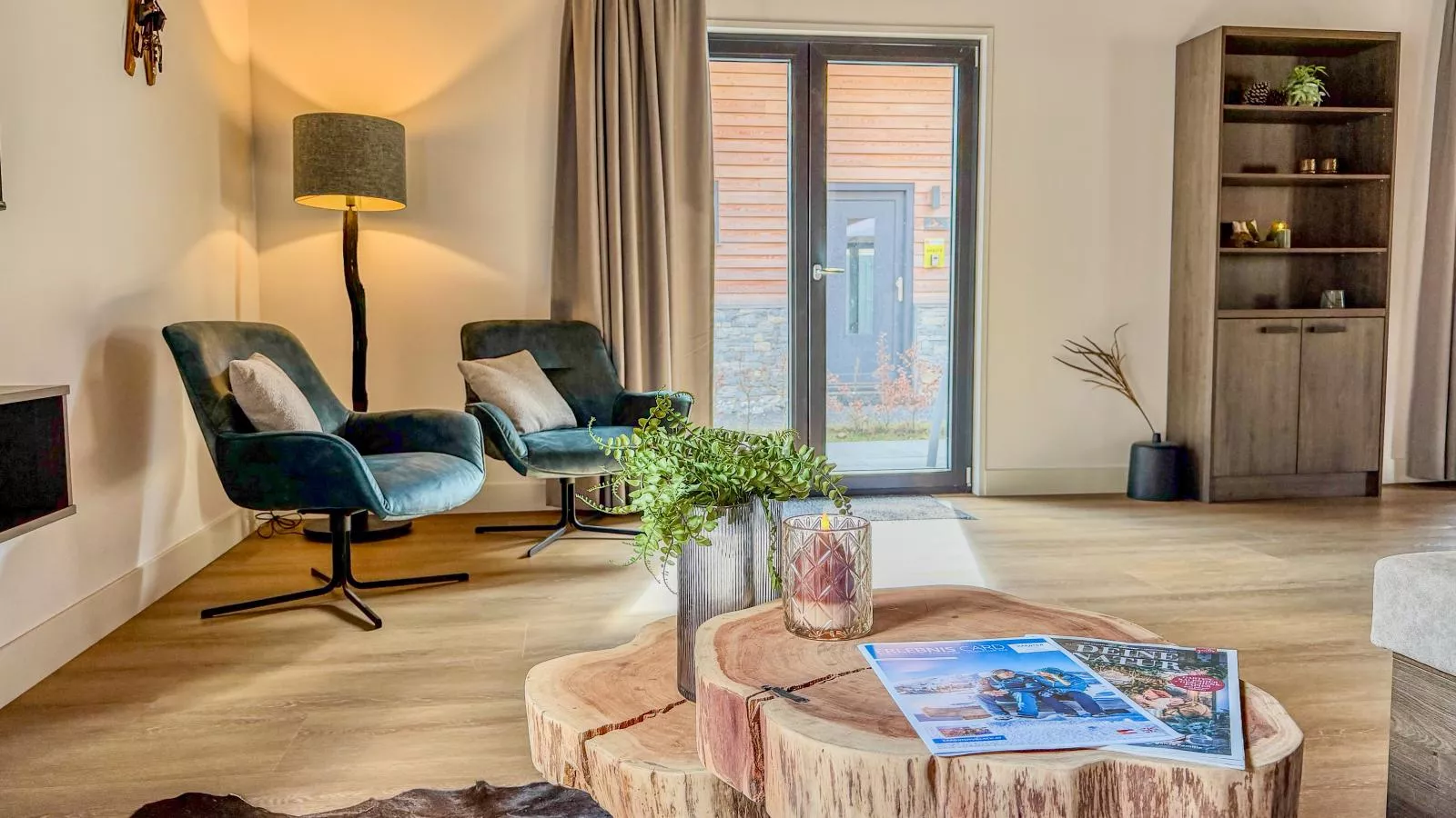 Alpenchalet Afritz am See - Woonkamer