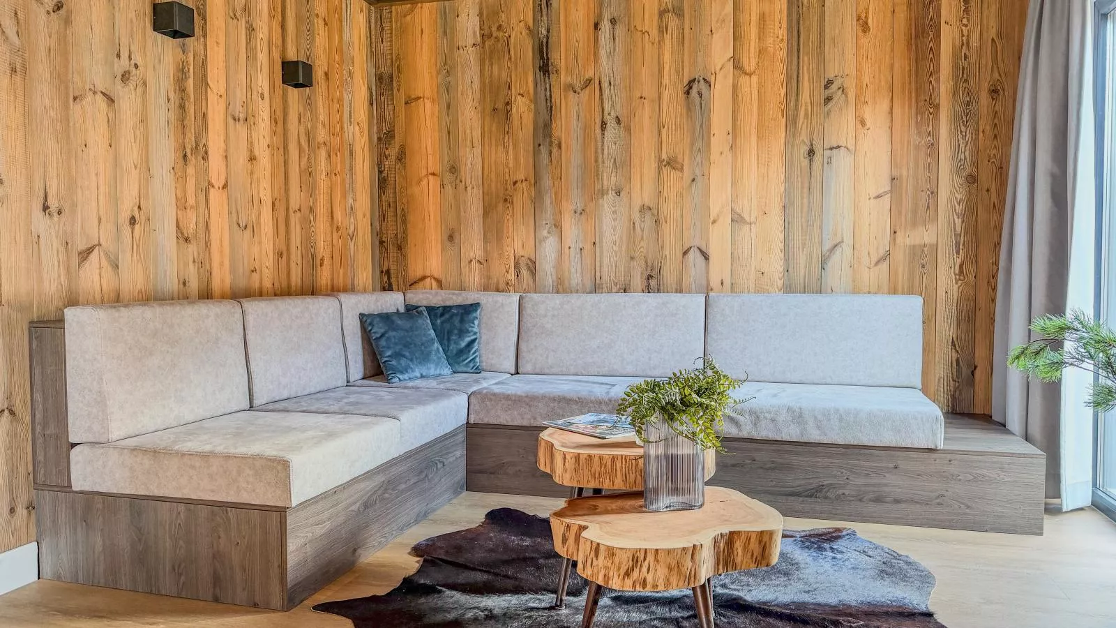 Alpenchalet Afritz am See - Woonkamer