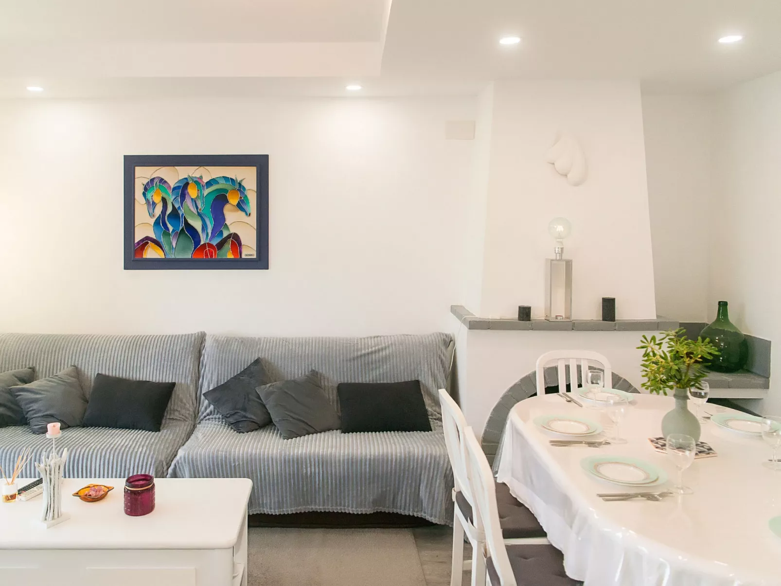 WELCS APARTAMENTO 244 EMP con terraza con vista - Binnen