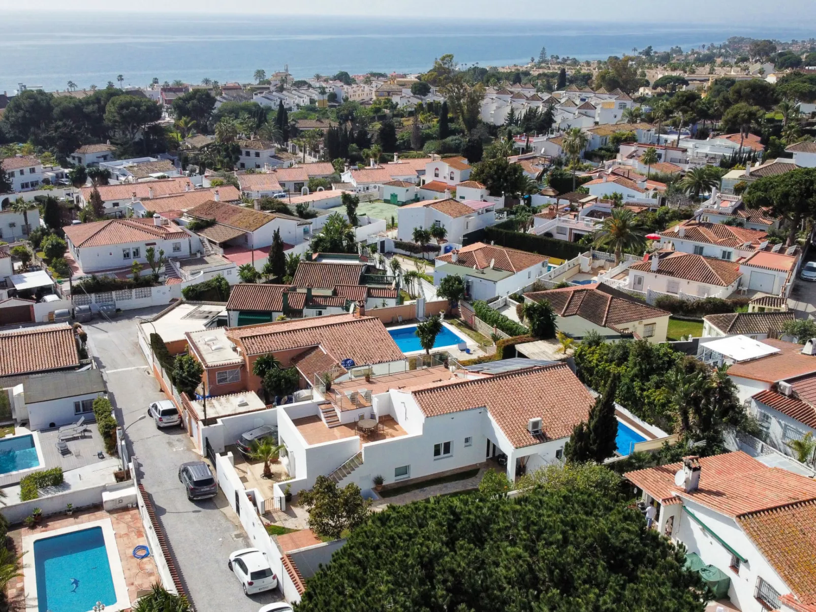 Villa Madrugada, beachside villa in Costabella - Buiten