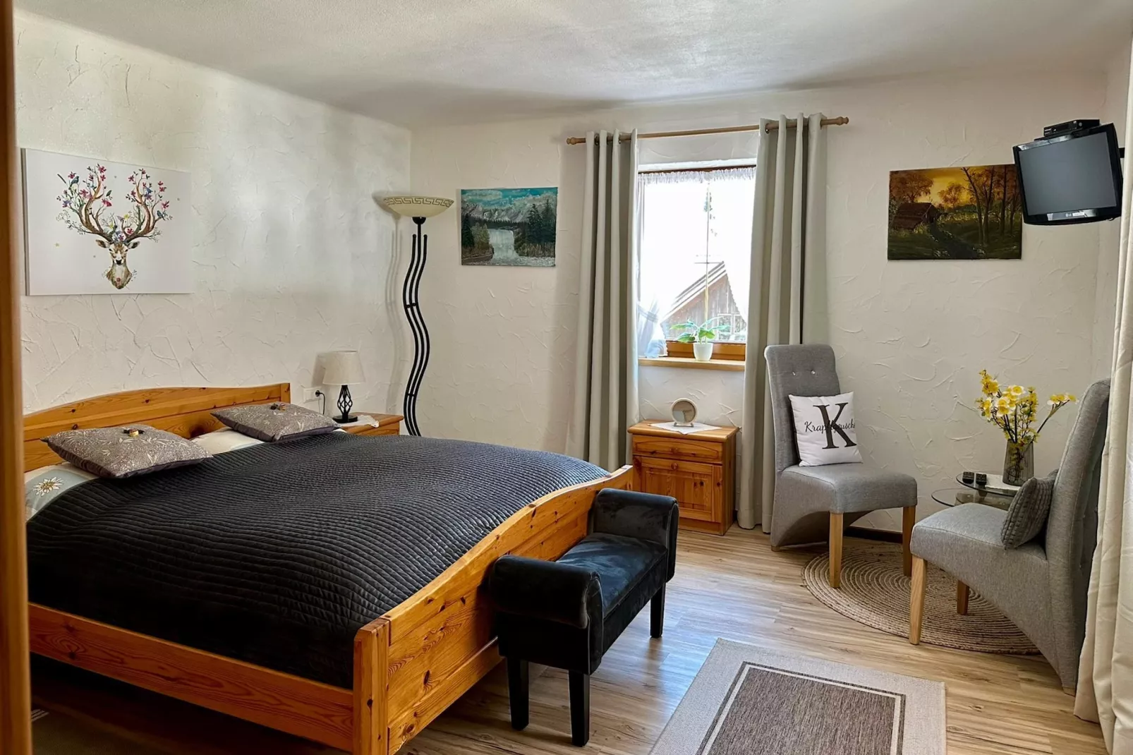 Ferienhaus Krapflgeusche - Slaapkamer