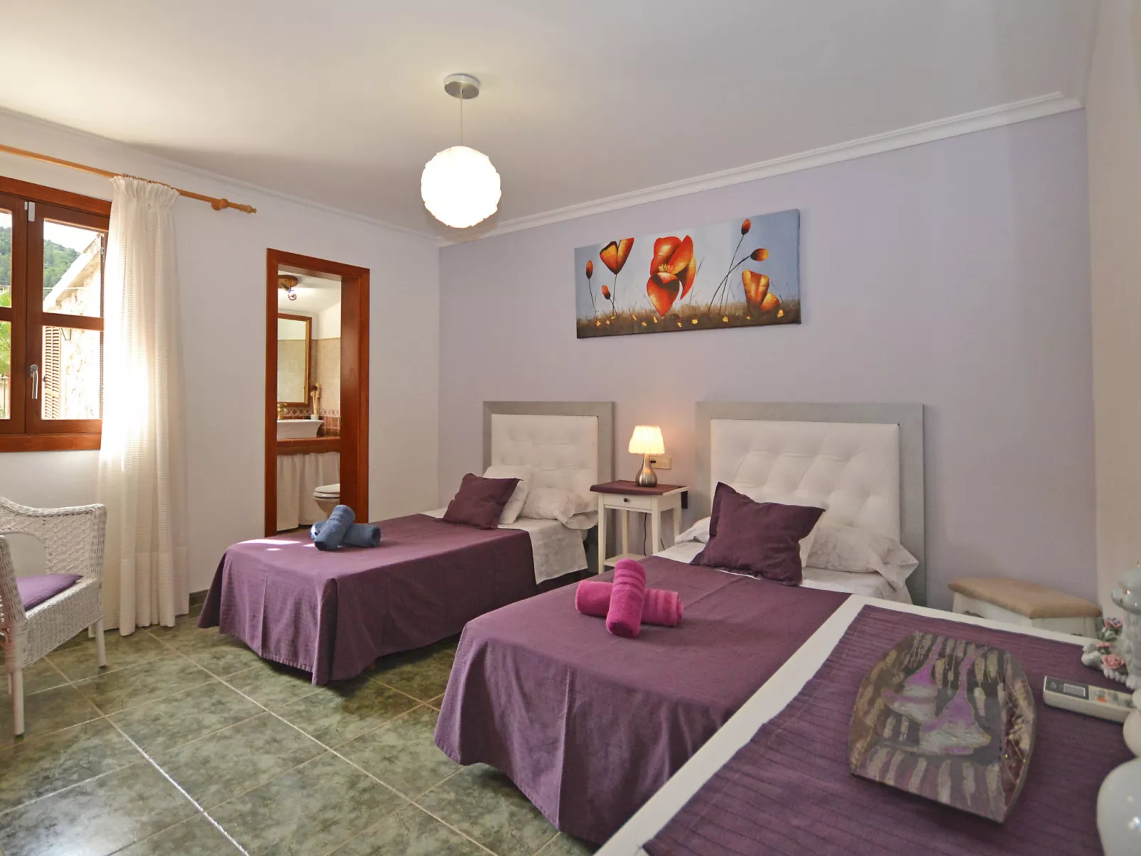 Ca na rossa - Binnen