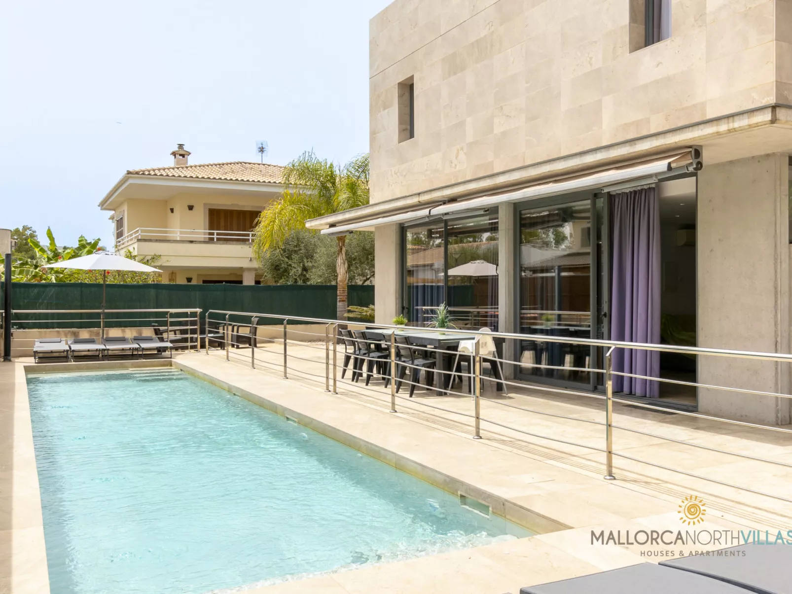 Villa Iola: Moderna Casa en Platja de Muro - Buiten