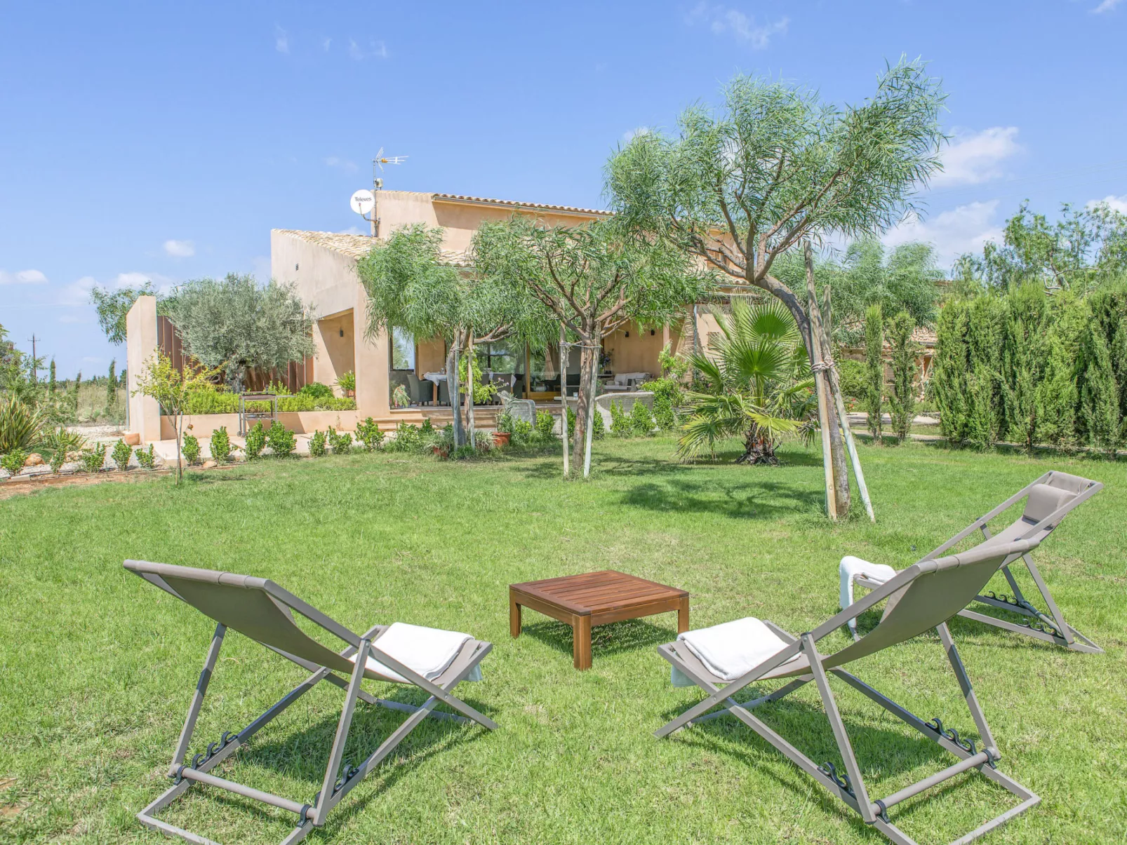 VILLA ES TRENC - SA SINIA VELLA - Buiten