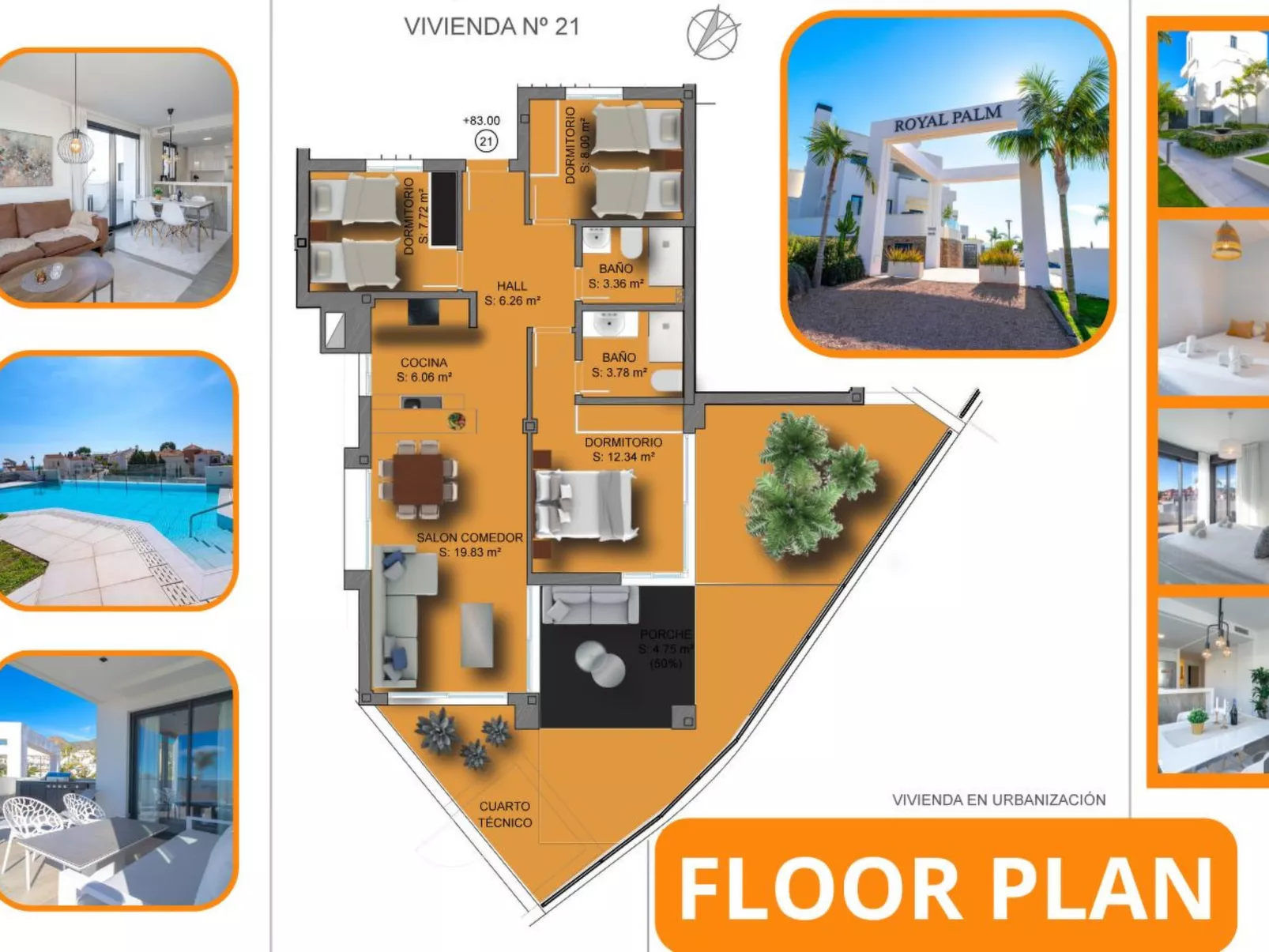 Royal Palm Luxe by Casasol - Binnen
