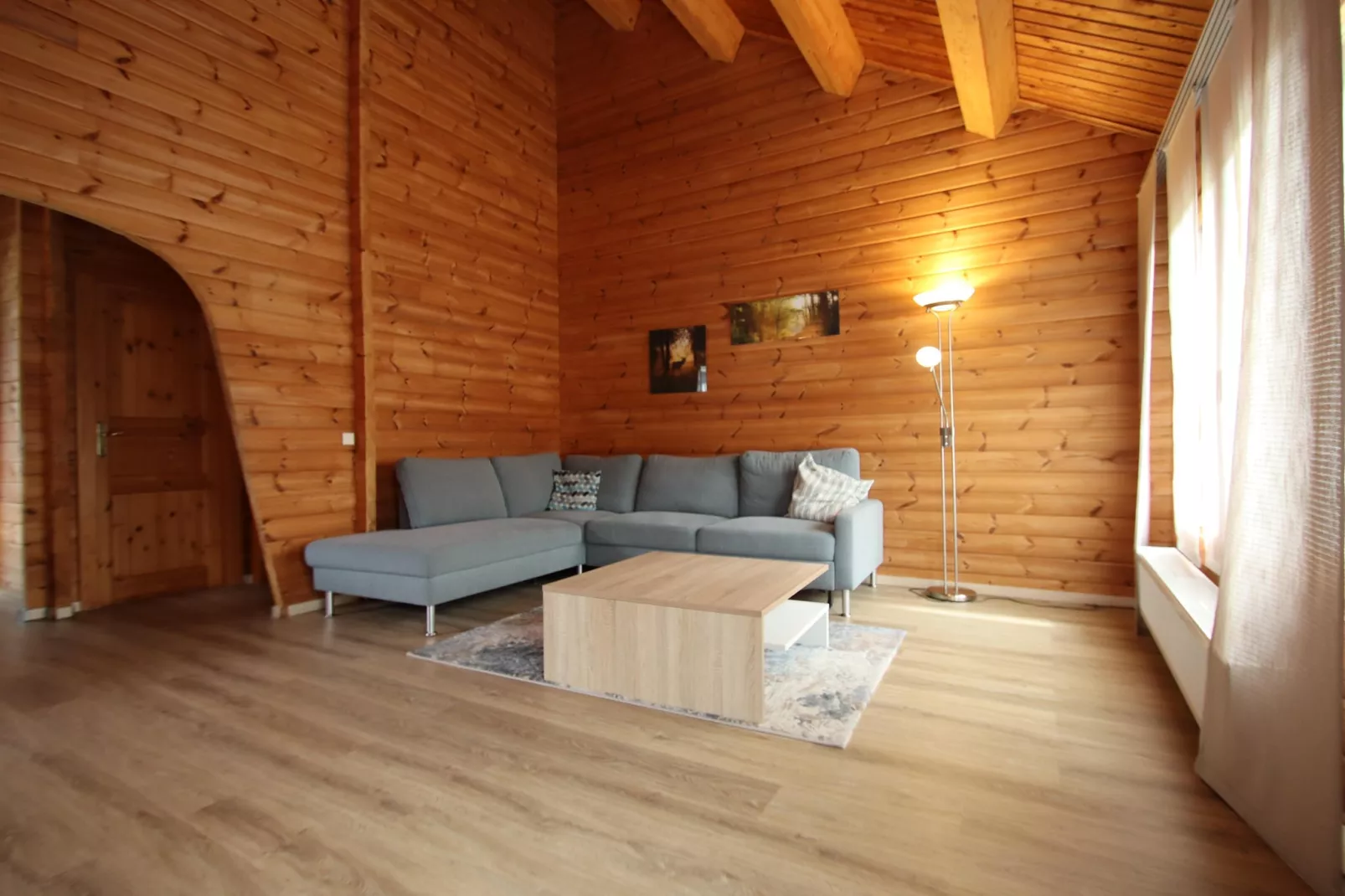 Hotel Harzhaus - Großes Ferienhaus 5 - Woonkamer