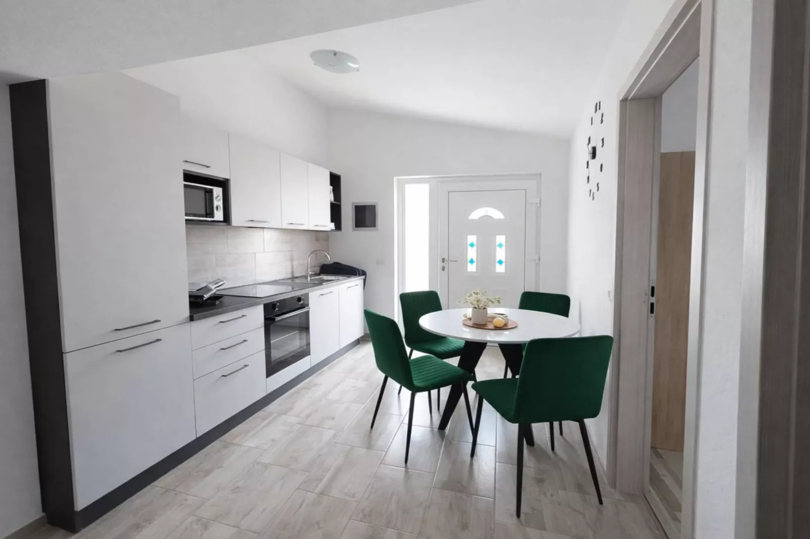 Apartments Sunset - Two bedroom Apartment with Terrace and Sea View (Gornji) - Keuken