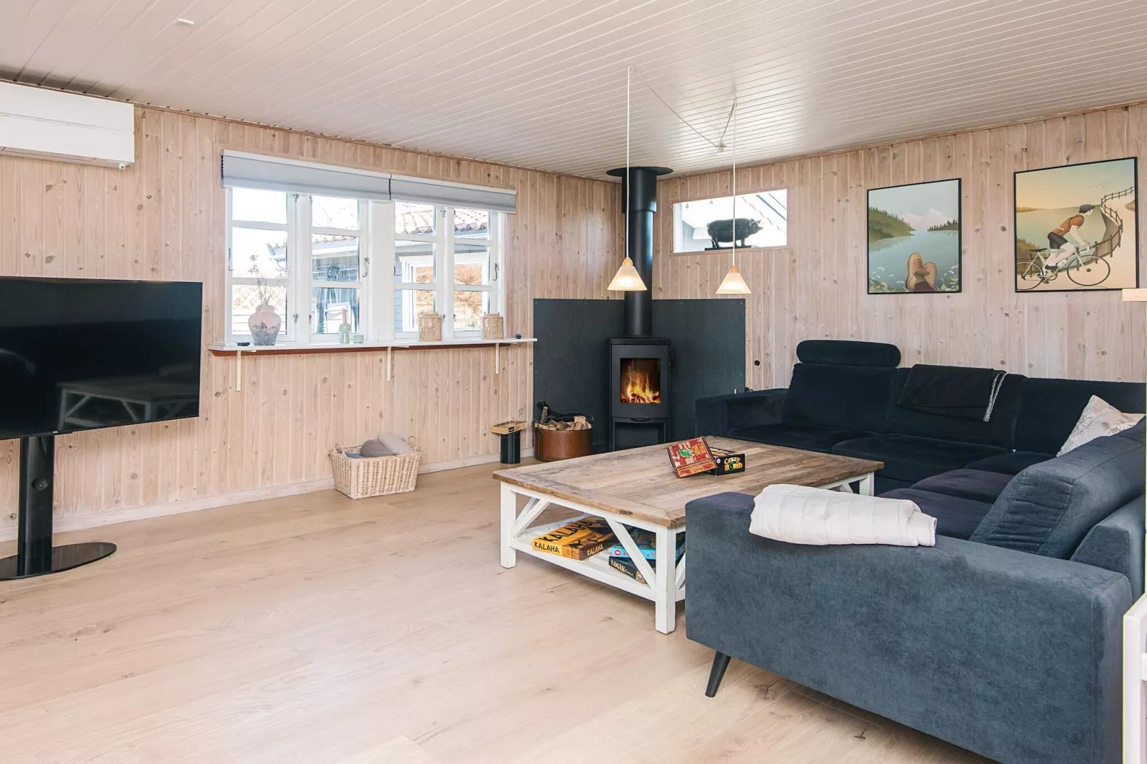 Strandhuisje met aanbouw - Binnen