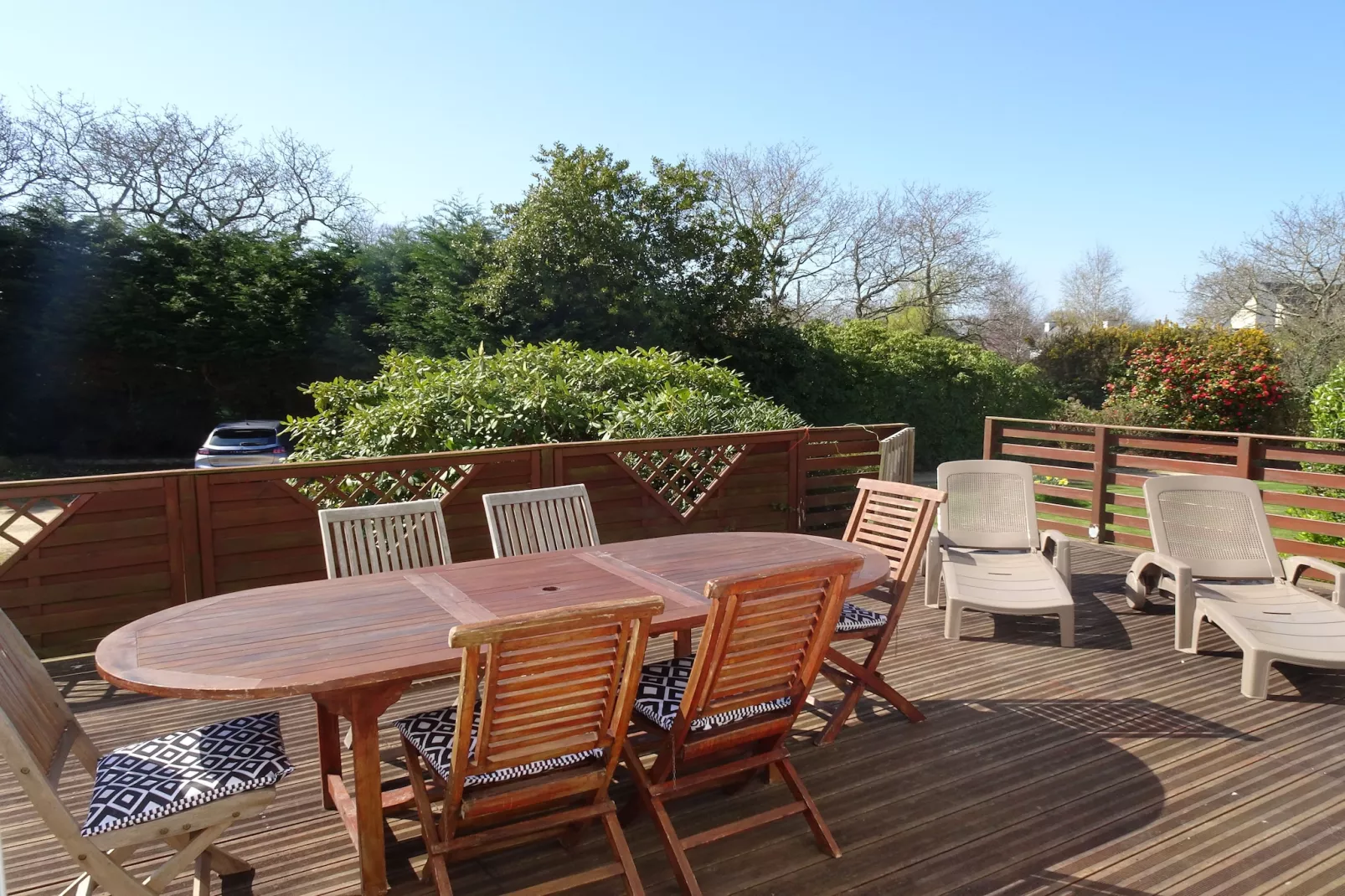 Maison de vacances Trélévern - Terrasbalkon