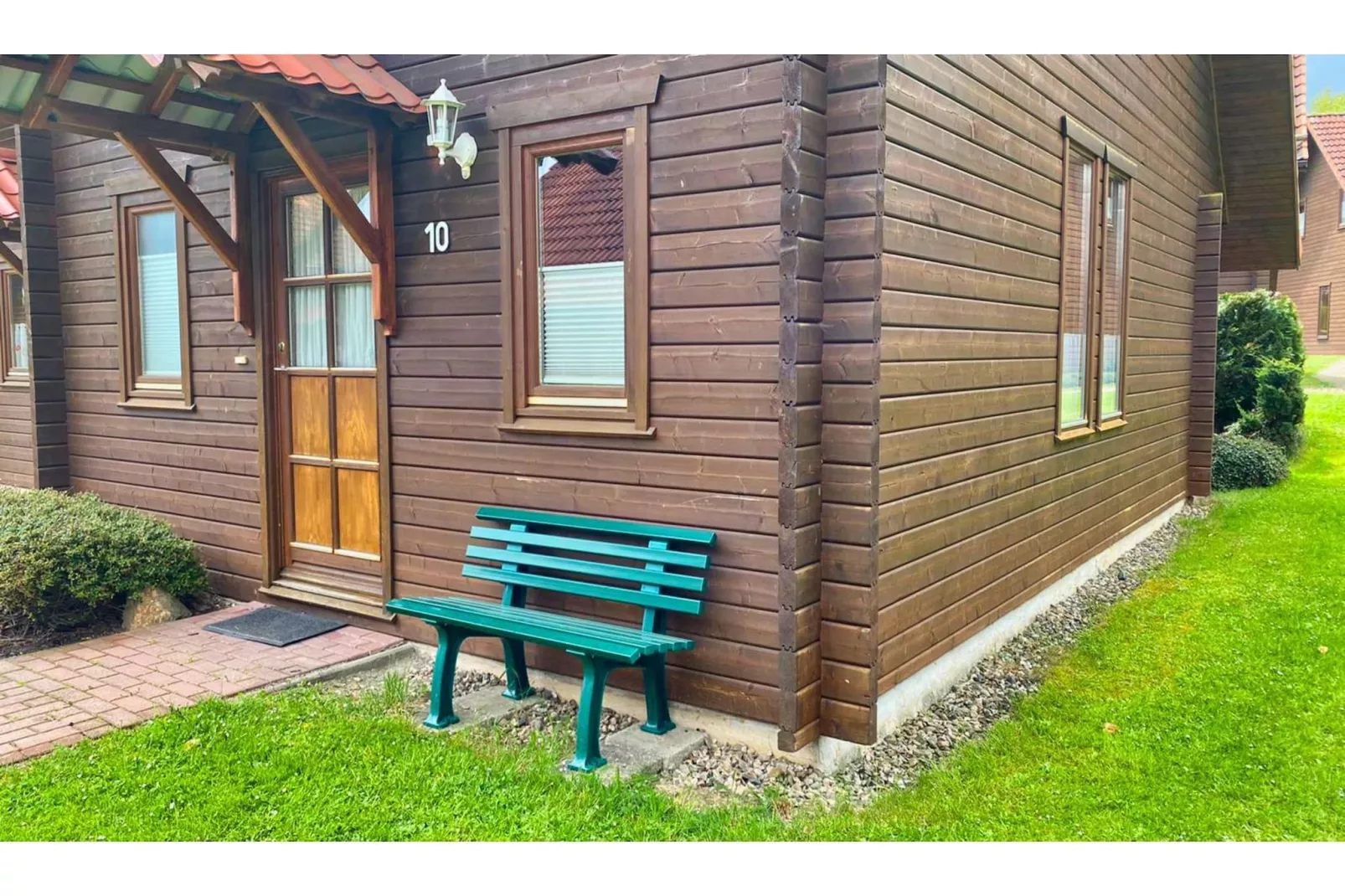 Ferienhaus in Hasselfelde - Haus 10 Blauvogel - Tuinen zomer