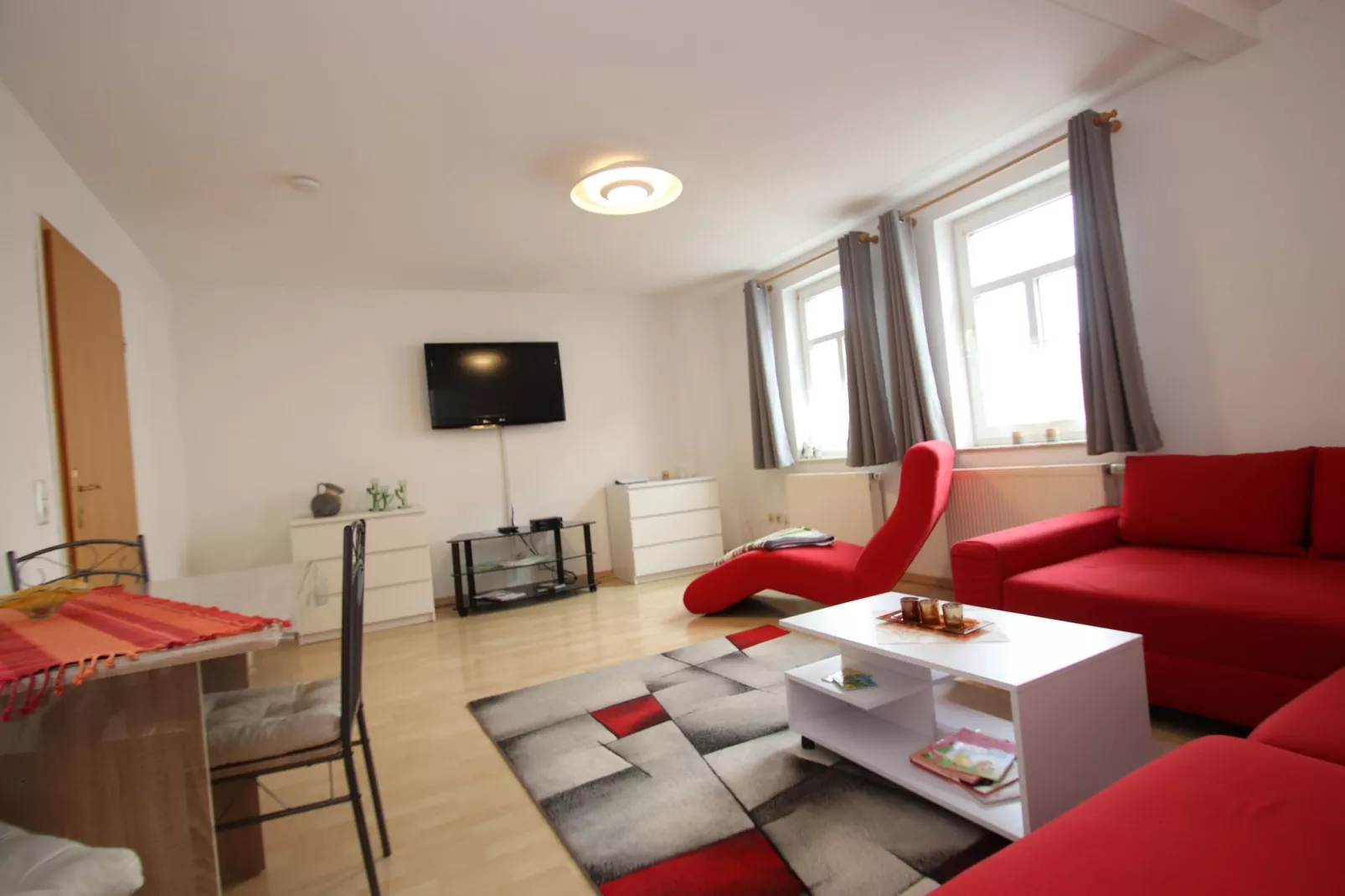 Ferienwohnung Elbingerode am Brocken - Woonkamer