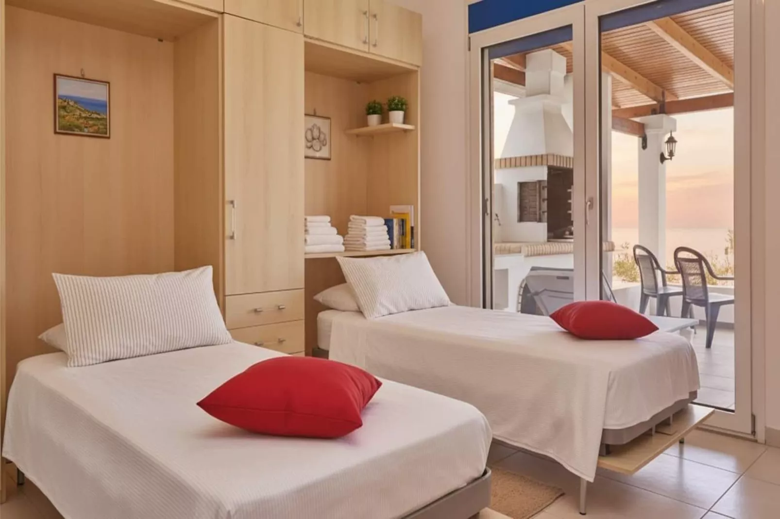 Premium Villa in Rhodes with Private Pool Escape - Slaapkamer