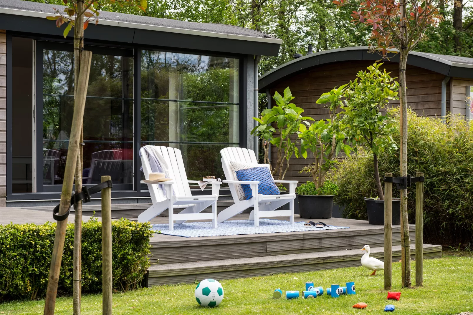 Watervilla - Terrasbalkon