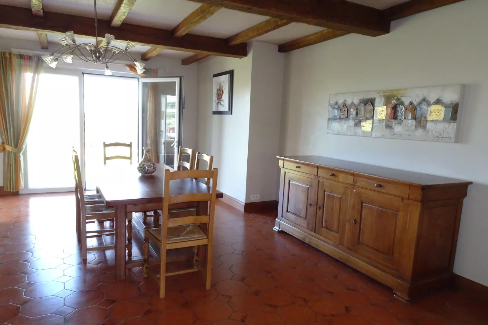 Maison de vacances Trélévern - Eetkamer