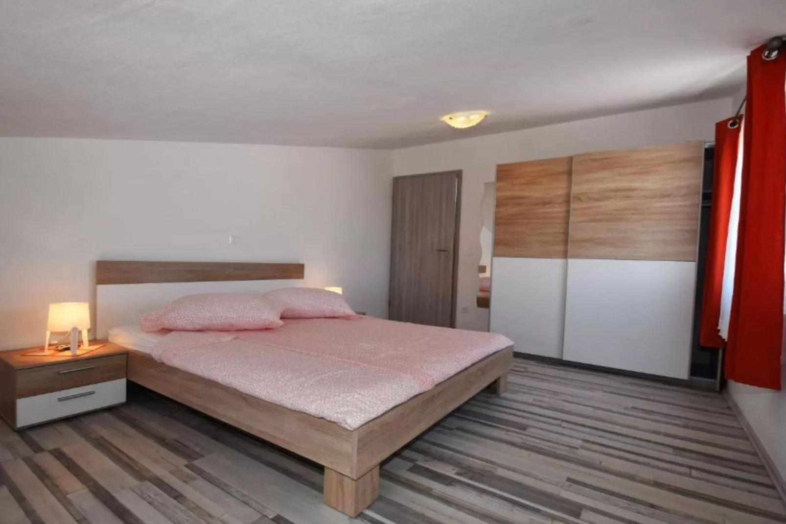 Apartments Sunset - Two bedroom Apartment with Terrace and Sea View (Gornji) - Slaapkamer