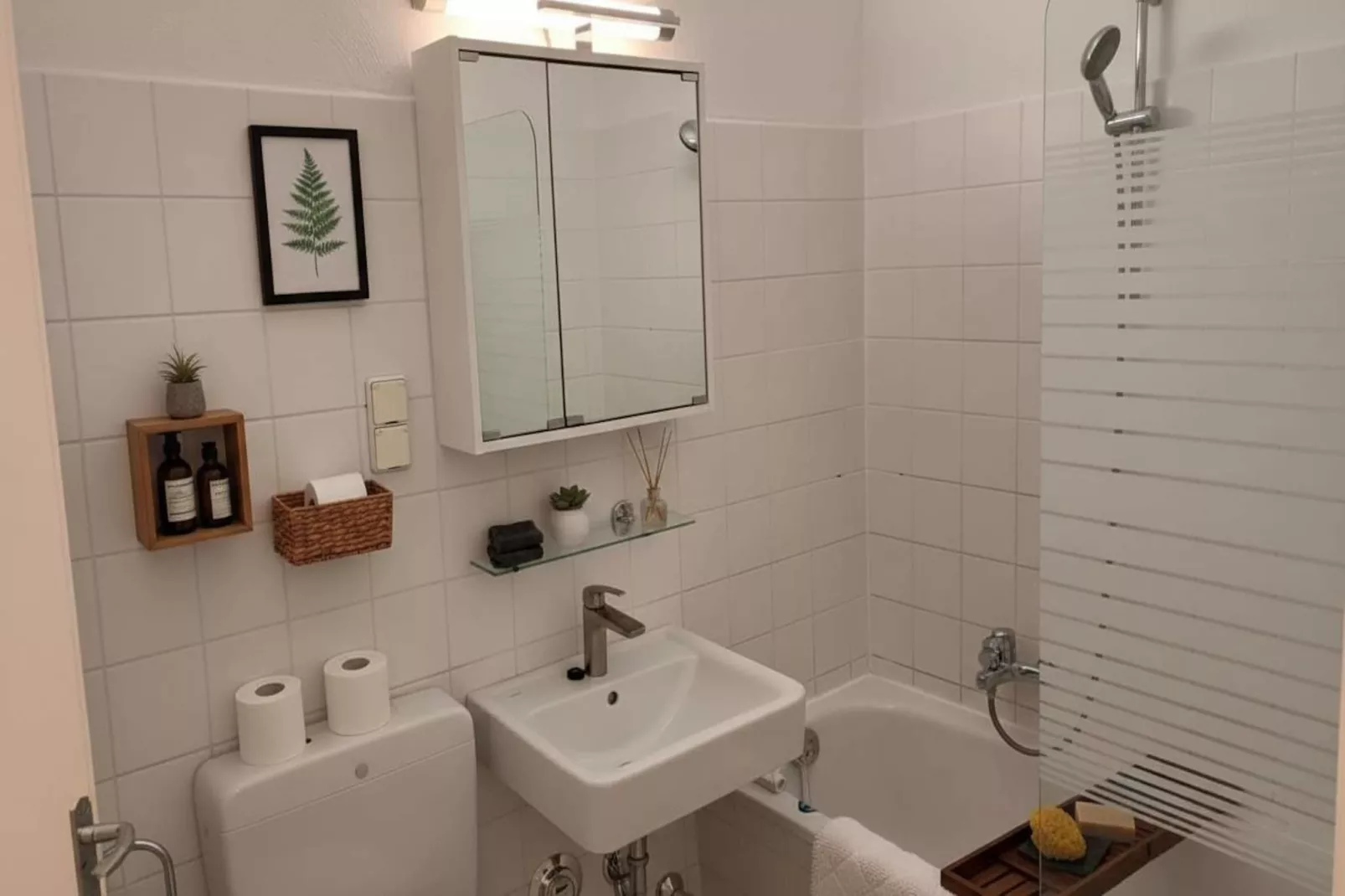 Alexanderplatz Chic Sunny City Studio - Badkamer