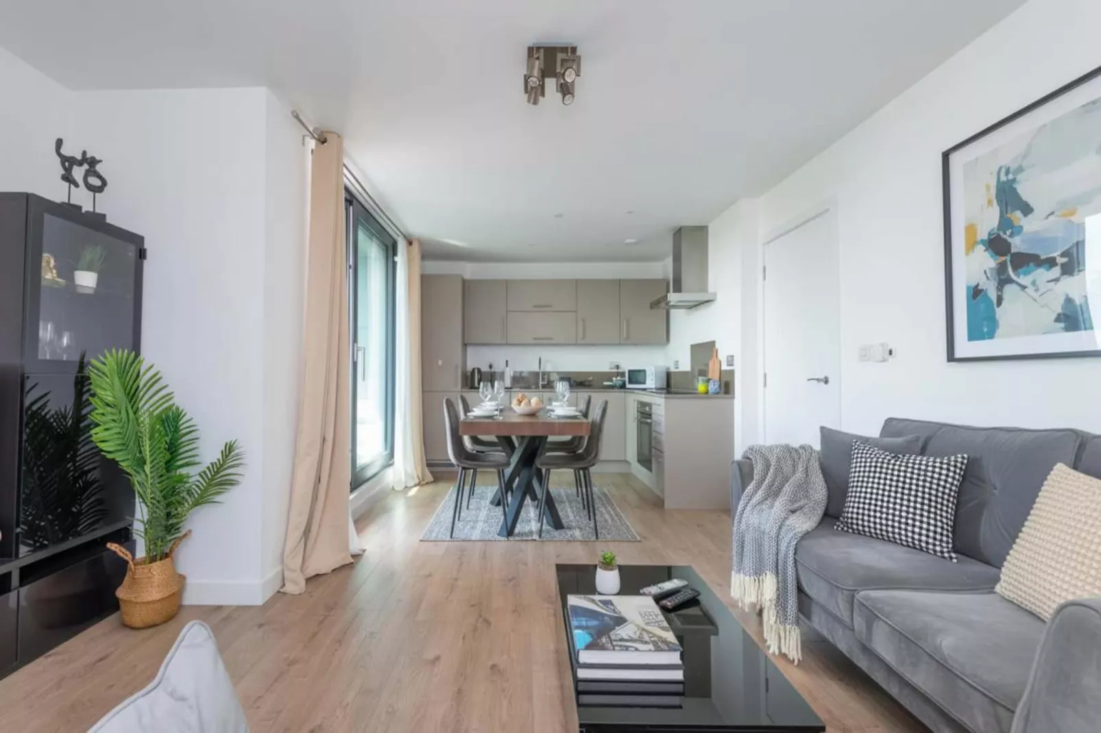 Bermondsey Premium Modern Flat - Woonkamer