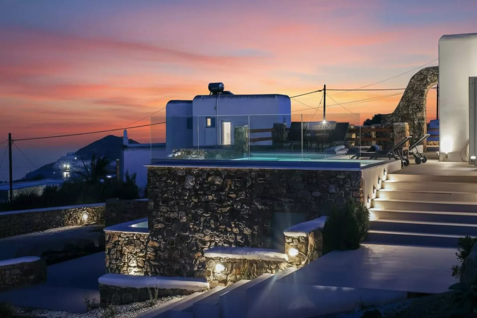 Prestigious Residence in Kalafatis w Private Pool - Buitenkant zomer