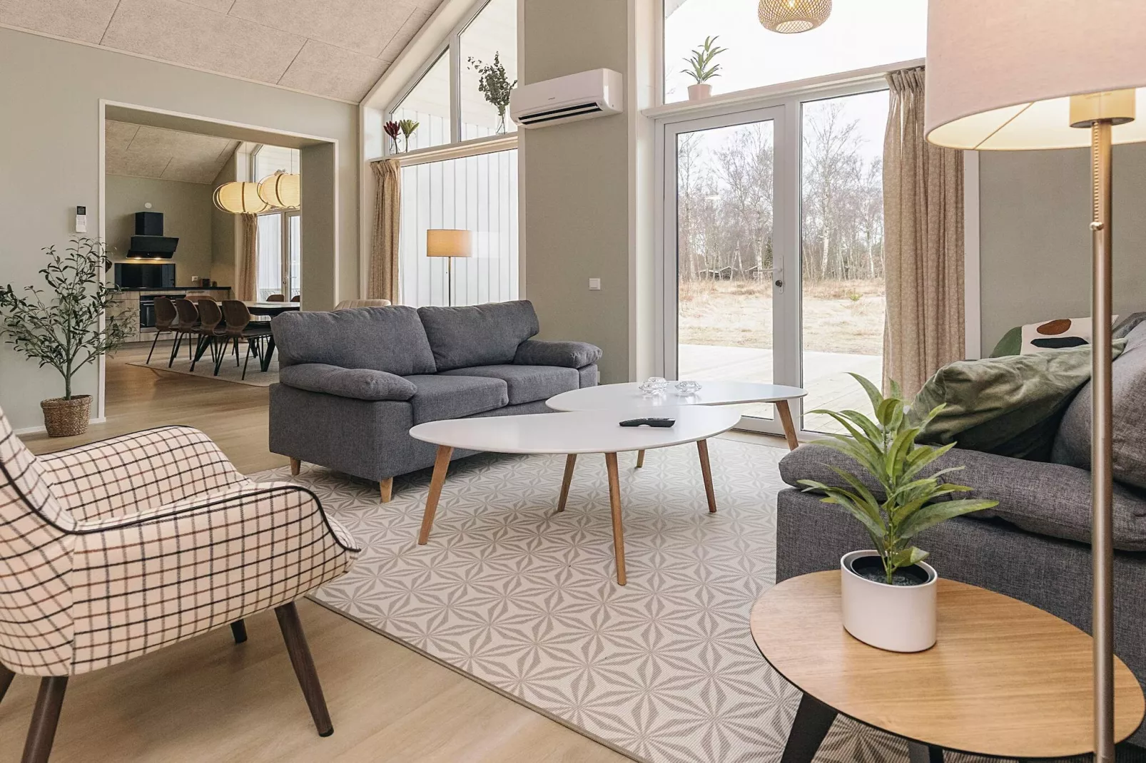 Luxe villa nabij het Kattegatstrand - Binnen