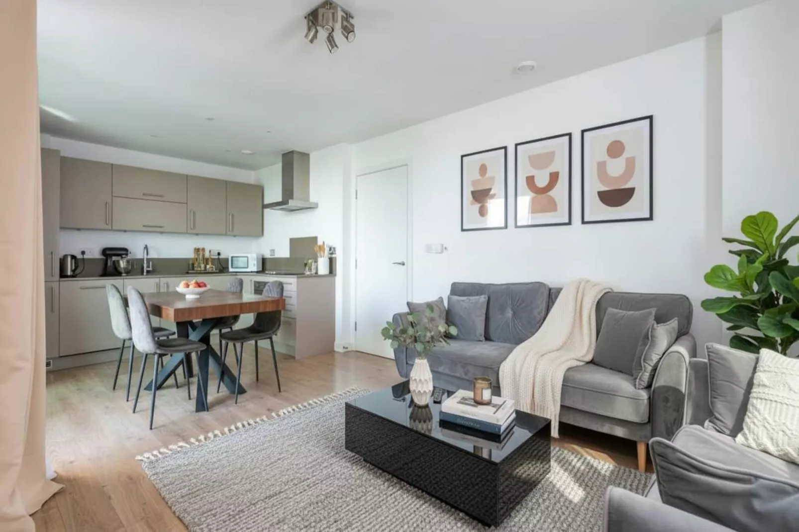 Bermondsey Premium Modern Flat - Woonkamer